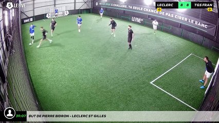 But de Pierre BIDRON - LECLERC ST GILLES