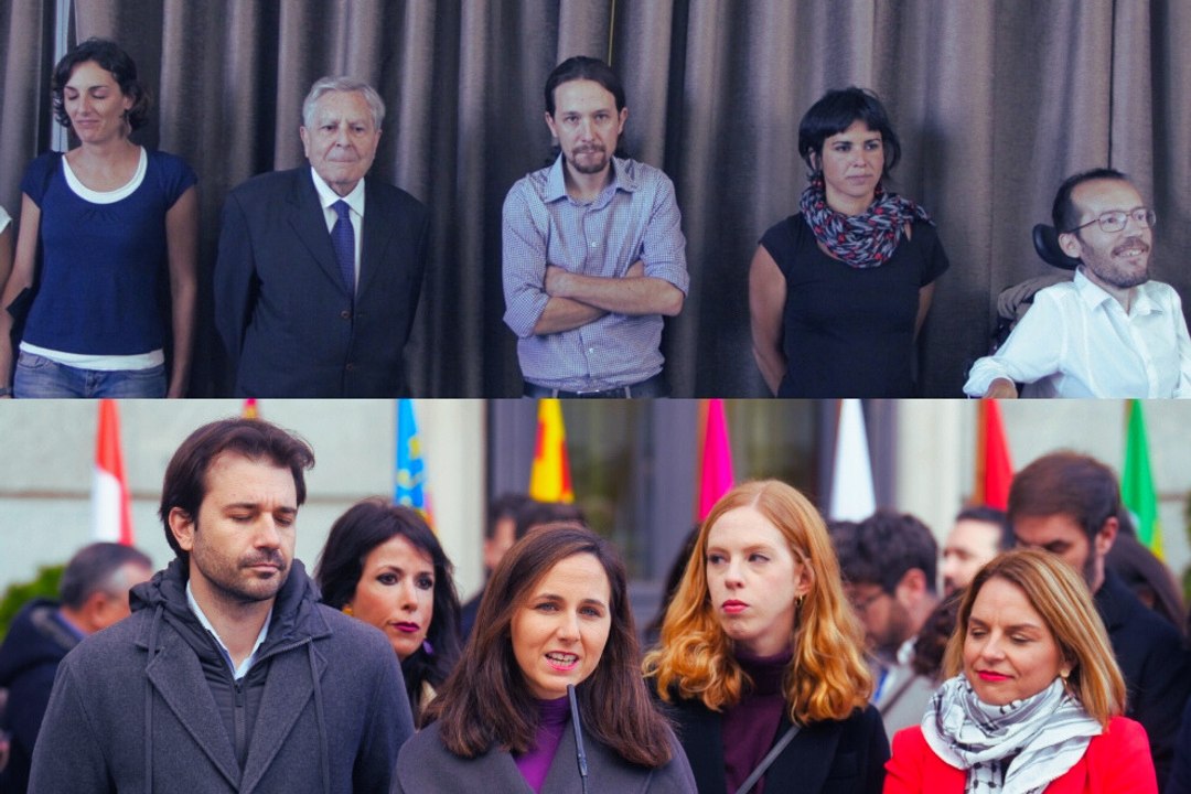 Aniversario de Podemos: diez años de ataques judiciales, mediáticos y graves crisis internas