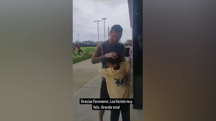 Leo Messi en el Inter de Miami mientras ganaba el 'The Best'