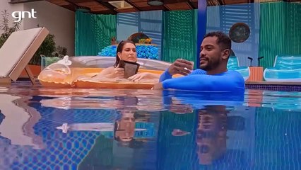 O selinho do Samuel de Assis que polemizou a internet ✨ | Na Piscina, com Fê Paes Leme | GNT
