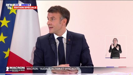 Électricité: "Le prix va revenir dans la norme et restera  substantiellement inférieur à ceux qui est payé en Espagne, en Allemagne, en Italie" annonce Emmanuel Macron