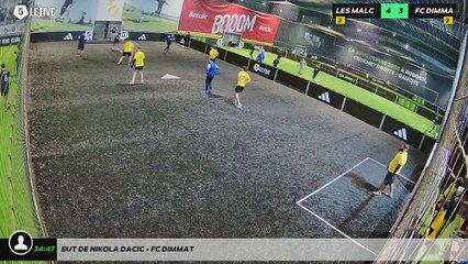 But de Nikola DACIC - FC Dimmat