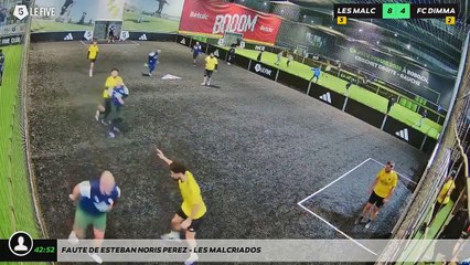 Faute de Esteban Noris Perez - Les Malcriados