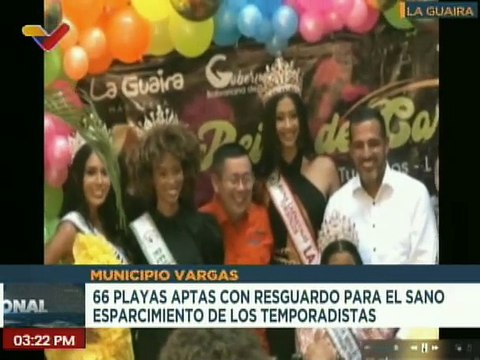 Playas del estado La Guaira en óptimas condiciones para la celebración de los carnavales 2024