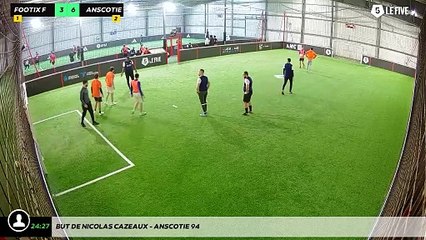 But de Nicolas Cazeaux - Anscotie 94