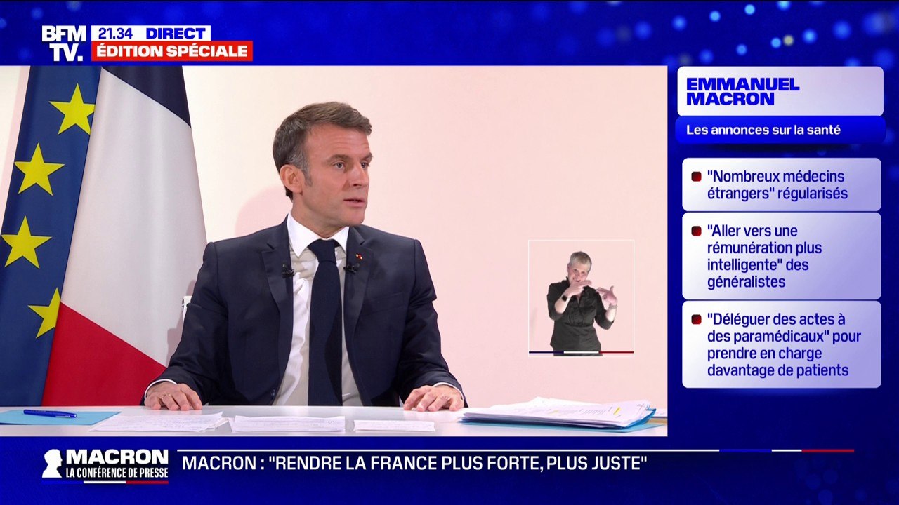 Transition écologique: "Le temps n'est plus aux annonces, il est à faire sur le terrain", affirme Emmanuel Macron