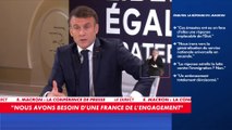 Emmanuel Macron : «Lutter contre l'immigration clandestine, c'est une des réponses au Rassemblement national»