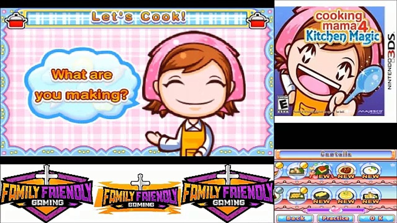 Cooking Mama 4 Kitchen Magic Castella