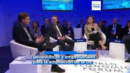 La ampliación de la UE, en la agenda de la jornada en el Foro Económico Mundial de Davos