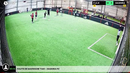 Faute de Marwane Taki - Hashira FC