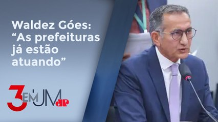 Chuvas no RJ: ministro diz que não faltará recursos para reconstrução do estado