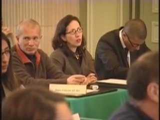 Le discours de la présidente de séssion Mme Marigault