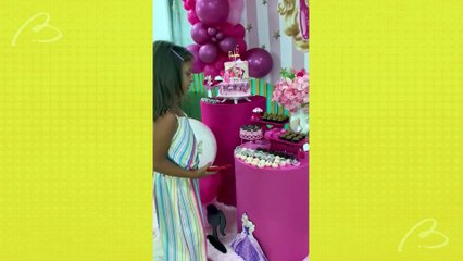 Menina que foi a sinaleiro pedir bolo de aniversário ganha ‘dia de princesa’ e festa surpresa; vídeo emociona