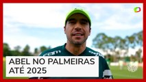 Abel Ferreira renova com o Palmeiras até o fim de 2025