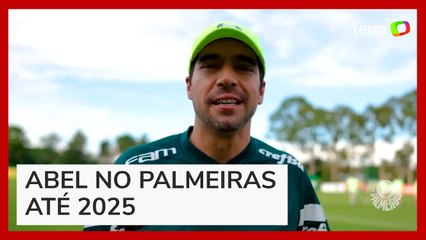 Abel Ferreira renova com o Palmeiras até o fim de 2025