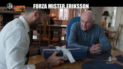 i tifosi della lazio fanno gli auguri ad eriksson