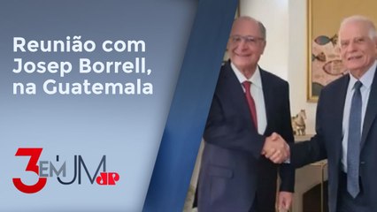 Alckmin encontra representantes da UE para discutir acordo com Mercosul