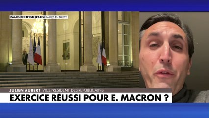 Julien Aubert : «Faute d'un grand rendez-vous avec la Nation, j'ai eu plutôt l'impression qu'il allait poser un lapin»