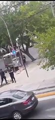 Accidente entre dos camiones de caudales