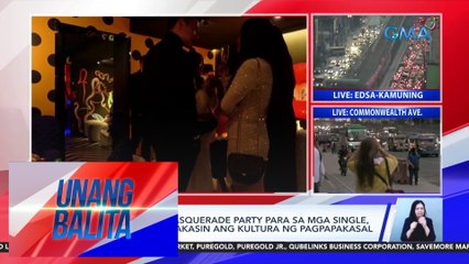Matchmaking masquerade party para sa mga single, idinaos para palakasin ang kultura ng pagpapakasal | UB