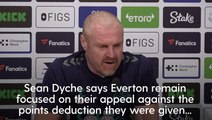 Sean Dyche says Everton’s second Premier League sanction ‘tough to take’