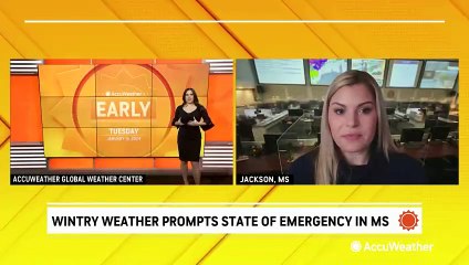 Icy roads cause major issues in Mississippi