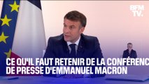 École, RN, Depardieu... ce qu'il faut retenir de la conférence de presse d'Emmanuel Macron