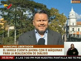 Hospital Universitario de los Andes en Mérida son favorecidos con dos máquinas de hemodiálisis