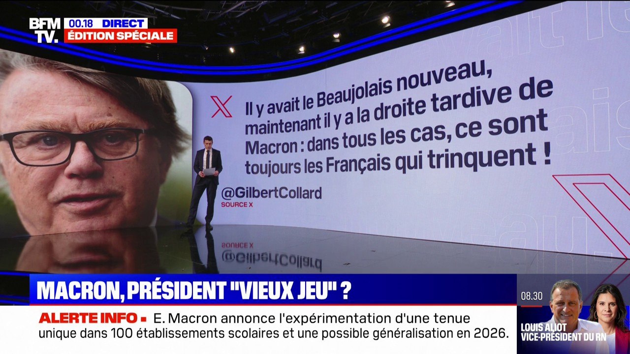Les réactions politiques à la conférence de presse d'Emmanuel Macron sur les réseaux sociaux