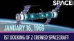 OTD In Space – January 16: 1st Docking Of 2 Crewed Spacecraft