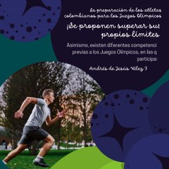 -ANDRÉS DE JESÚS VÉLEZ FRANCO- LA PREPARACIÓN DEL ENTORNO DE ATLETAS COLOMBIANOS (PARTE 2) (@AndresdeJesus90)