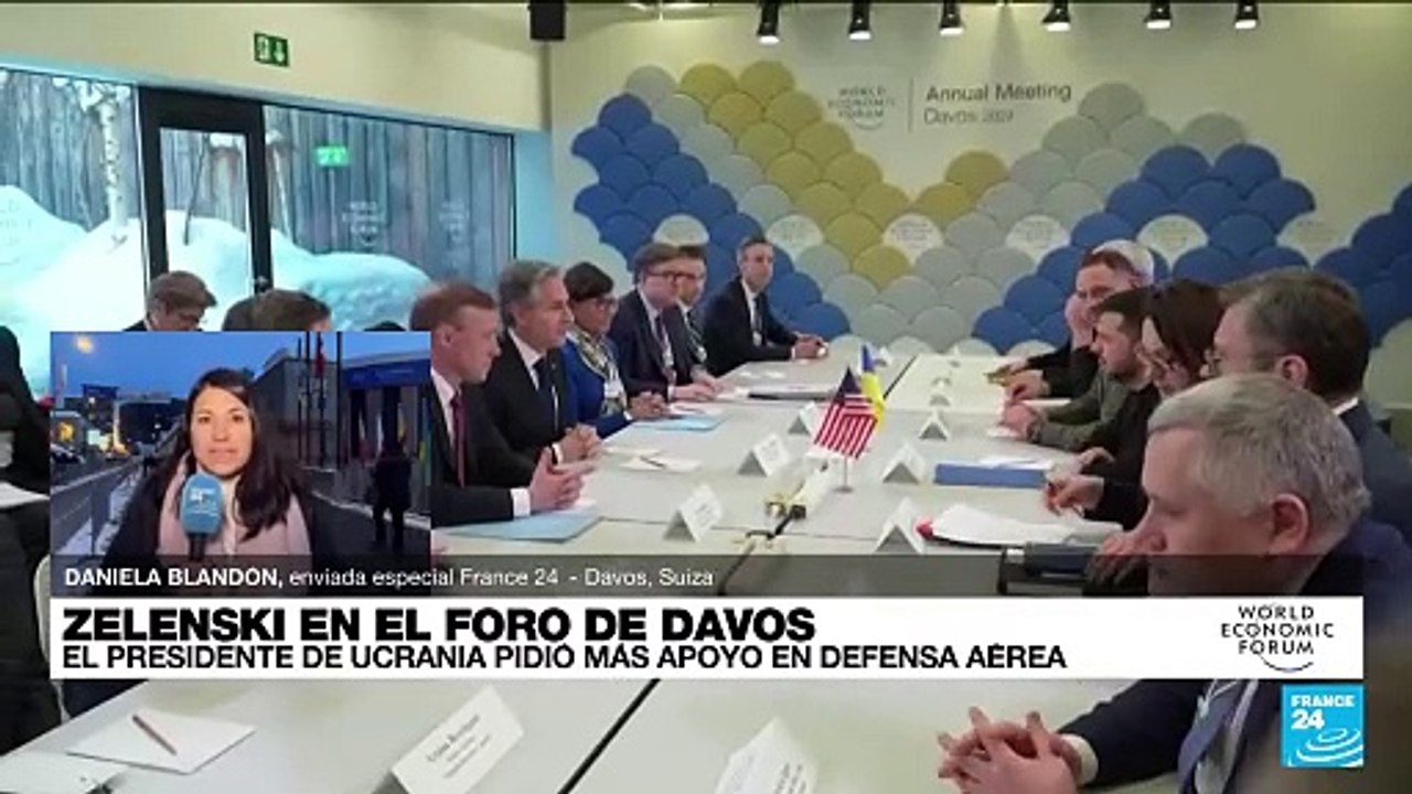 Informe desde Davos: jornada política en el Foro Económico Mundial a cargo de Volodímir Zelenski