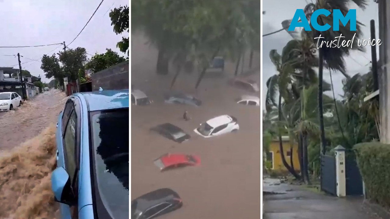 Cyclone Belal devastates parts of tourist islands Mauritius, Reunion in the Indian Ocean