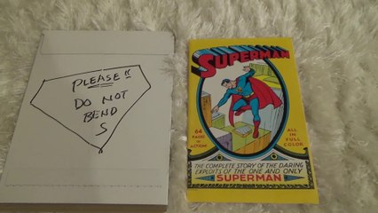 SUPERMAN #1 FACSIMILE EDITION (2022) COMIC BOOK UNBOXING, CUSTOMER REVIEW AND CLOSER LOOK
