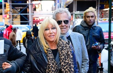 Suzanne Somers’ widower Alan Hamel feels her ghost lying beside him