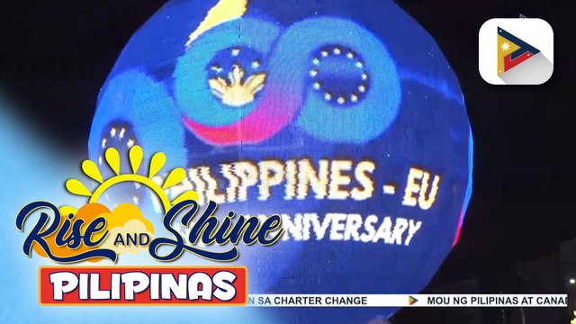 Tunghayan ang mga naganap sa official logo lighting ng 60th anniversary of diplomatic relations ng European Union at Pilipinas