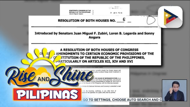 Mga senador, nilinaw na para sa economic provisions ang nais maamyendahan sa Charter Change