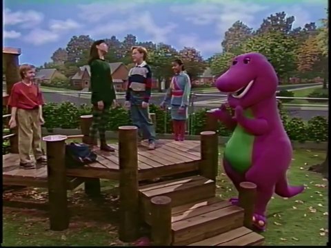 Barney Safety (1995 VHS)