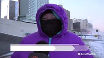 Chicago residents react to coldest weather in 5 years