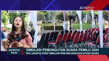 KPU Jakpus Gelar Simulasi Pemungutan Suara Pemilu 2024