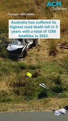 Australia suffers catastrophic road toll rise