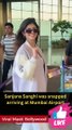 Shilpa Shetty and Sanjana Sanghi Spotted at Airport Viral Masti Bollywood
