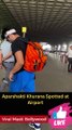 Aparshakti Khurana Spotted at Airport