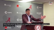 Nate Oats gives his thoughts on beating Missouri to stay unbeaten in conference play