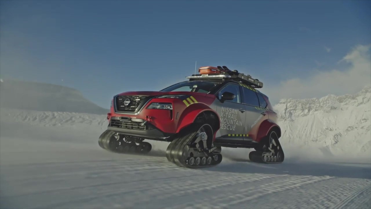 Nissan X-Trail Mountain Rescue meistert extreme Aufgaben