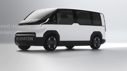 Kia PBV CES 2024 - Park hailing