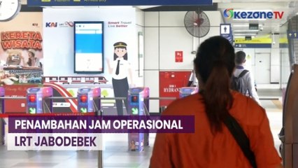 Download Video: PT KAI Tambah Jam Operasional LRT Jabodebek hingga Pukul 22.55 WIB