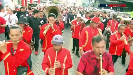 Momen Siti Atikoh Jalan Pagi dan Sapa Masyarakat Manado