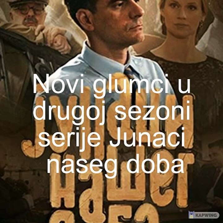 Junaci naseg doba sezona 2 (domaca serija 2021) - svi novi glumci u seriji