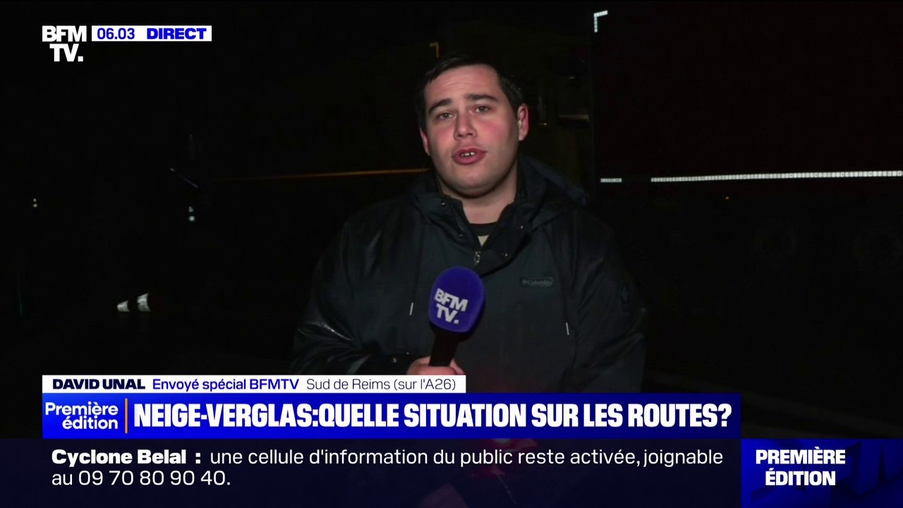 Neige et verglas: des conditions de circulation difficiles dans le secteur de Reims